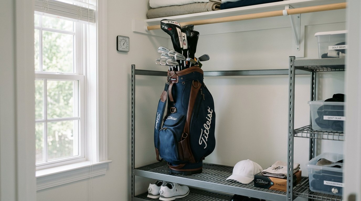 How to Store Golf Clubs for the Off-Season